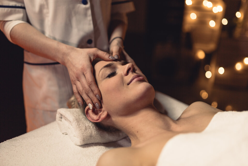 best medspa- woman salon massage