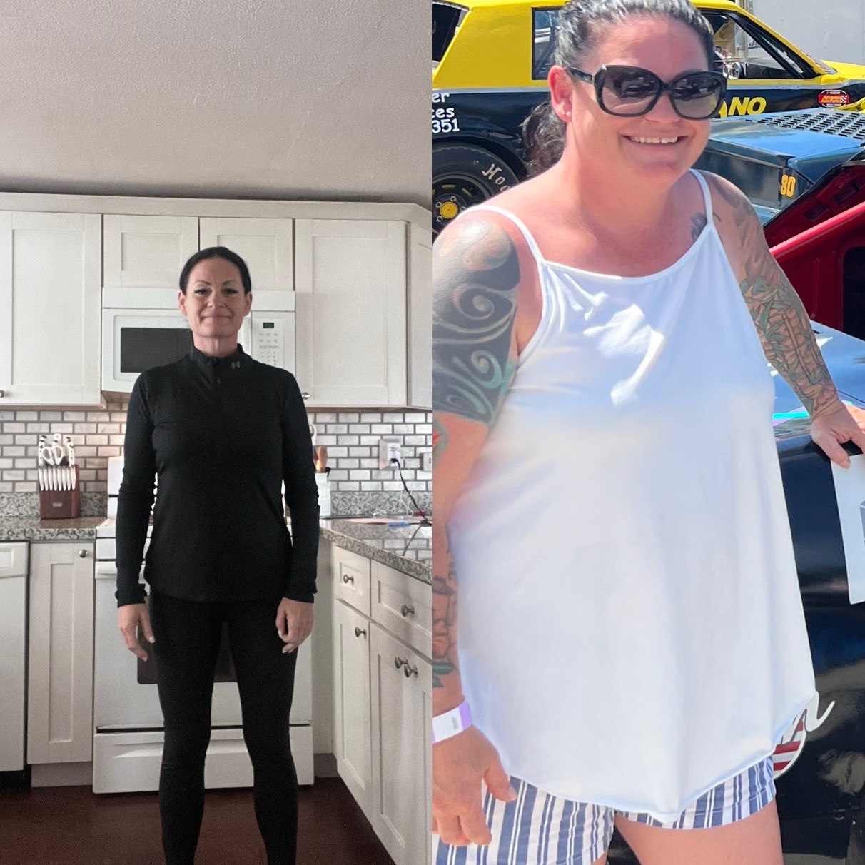 Before and After Image: Weight Loss - front