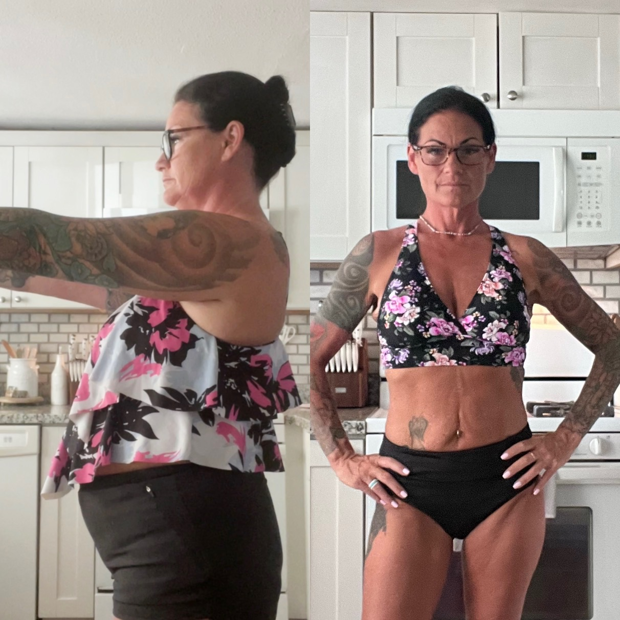 Before and After Image: Weight Loss - front